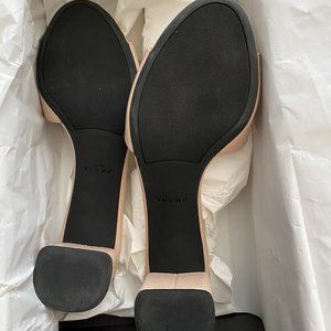 Prada Calzature Donna Block Sandals Beige 37